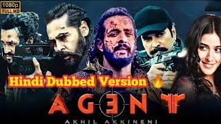 agent movie  agent hindi dubbed movie  agent movie hindi release date  agent hindi trailer [upl. by Airottiv137]