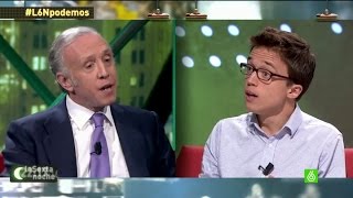 Errejón quotA menudo me dicen ¿tenéis a sueldo a Inda para que ayude a Podemosquot [upl. by Mancino]