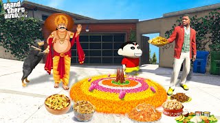 Franklin Celebrating ONAM in GTA 5 [upl. by Novi]