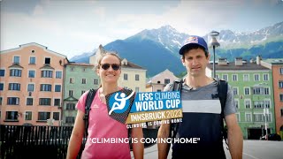 Climbing World Cup Innsbruck 2023 Road to Innsbruck [upl. by Yeliak]