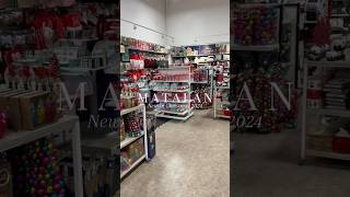 Matalan new in store Christmas 2024 xx christmas christmasdecor matalan [upl. by Terr81]