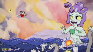 Cuphead  Cala Maria boss fight [upl. by Nnaegroeg317]