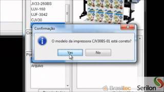 Mimaki CJV30  Adicionando impressora e instalando perfis [upl. by Vada]