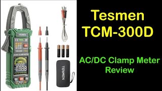 Tesmen TCM300D Clamp Meter Review  196 [upl. by Ahsilac996]