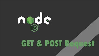 Nodejs  Express  Tutorial  GET and POST Requests [upl. by Ecirtaeb]