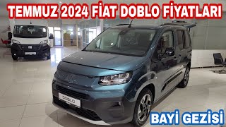 FİAT DOBLO FİYATLARI  TEMMUZ 2024 FİAT DOBLO FİYATLARI  doblo fiatdoblo [upl. by Flita]