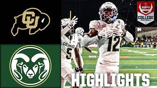 Colorado State Rams vs Colorado Buffaloes  Full Game Highlights  ESPN College Football [upl. by Honig991]