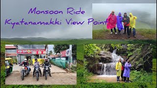 Monsoon Ride to Kyatanamakki view point Horanadu [upl. by Sirronal]