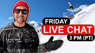 5000 Snowboard for Sale  The Friday Snowboard LiveChat [upl. by Sinnod]