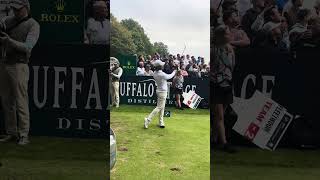 Full swing amp routine of Tommy Fleetwood at Wentworth for the BMW PGA Championship golf dpworldtour [upl. by Rilda]