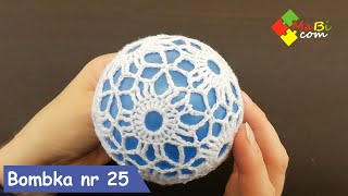 Szydełkowa bombka nr 25 część 1Crochet Christmas ball No 25 part 1 [upl. by New]