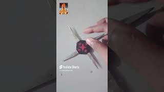 DIY NINJA WEAPON  SHURIKEN NINJA STAR FROM STEAL BLADE AND KUNAI FROM CARDBOARD [upl. by Ordnaxela]