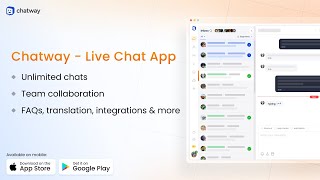 Chatway Live Chat for Your Big Cartel Shop [upl. by Scharff319]