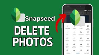 How to Delete Photos From Snapseed 2024 [upl. by Nosredneh341]