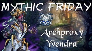 Gems of War  Mythic Friday The Hunt for Archproxy Yvendra with Lore [upl. by Johnstone30]