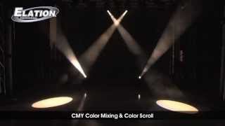 Elation Platinum Spot 5R Pro Moving Head Stage Lighting Overview  Full Compass [upl. by Drain]