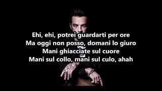 Salmo ft Nstasia  Il Cielo Nella Stanza Lyrics [upl. by Tinaret277]