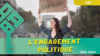 Lengagement politique  SES Terminale Bac 2025 [upl. by Nahtan565]