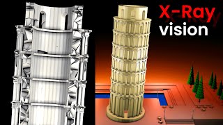 PISA Tower 5 Earthquake Simulations [upl. by Eilujna250]