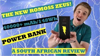 Romoss Zeus Power bank Unboxing Comparison amp Review [upl. by Lundberg]