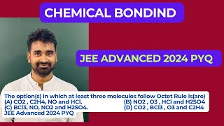 The options in which at least three molecules follow Octet Rule isare JEE Advanced 2024 PYQ [upl. by Dusza]