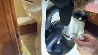 Tecma Thetford Toilet Issues and Repair  Teardown and Reassemble [upl. by Tedman]