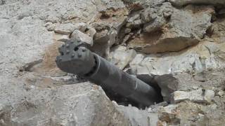 HARDROCK HDDP  Production Drilling in a Rock Quarry [upl. by Leohcin]