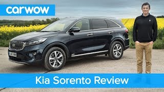 Kia Sorento SUV 2019 indepth review  carwow [upl. by Ahsed]