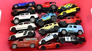 BOX FULL OF Model Cars Honda Civic Bugatti Divo McLaren 650s Audi Rs7 Ford Raptor Ferrari sf90 [upl. by Azmah]