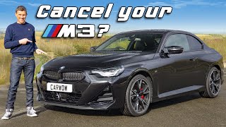 BMW M240i review with 060mph 14 mile drift and brake test [upl. by Anni]