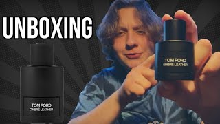 Fragrancenet Unboxing Tom Ford Ombre Leather [upl. by Rankin]