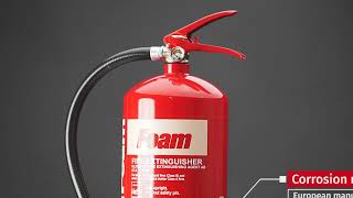 CommanderEDGE enviroFoam Fluorine Free Foam Fire Extinguishers  CheckFire Ltd [upl. by Benedict64]