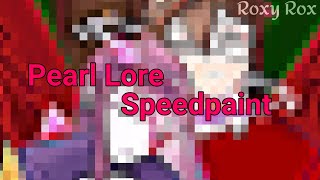 Pearl Lore  Speedpaint Blood Warning Hermitcraft [upl. by Uzia755]