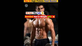 Top 10 High Protein Foods Your Body booster gym fitness factsinhindi [upl. by Dagney]