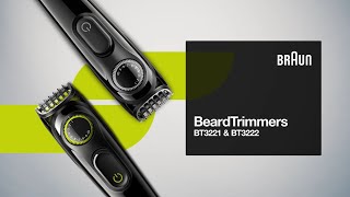 Braun Beard Trimmer BT3221 amp Hair Clipper for Men  20 Length Settings  50 mins Cordless Trimming [upl. by Uriel]