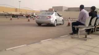 Dallah Driving School Riyadh Saudi Arabia Parallel Parking Test [upl. by Chickie428]