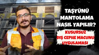 Taşyünü Mantolama Nasıl Yapılır Avantajları ve Dezavantajları  Dış Cephe Macunu  Maliyetler [upl. by Odnomor]