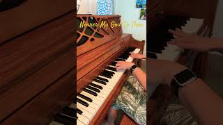 Nearer My God to Thee 🙏🏻  Piano Cover 🎹 [upl. by Olecram571]