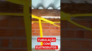 Distribuição de eletrodutos corrugados pra circuitos elétricos [upl. by Rebmeced48]