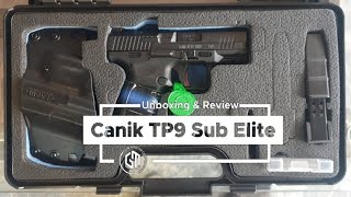 Canik TP9 Sub Elite  Imported Canik Pistol 2021 [upl. by Rhea]