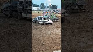 Demolition Derby Madness JawDropping Collisions and HeartPounding Action demolitionderby [upl. by Adnir673]