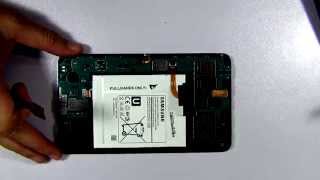 Samsung Galaxy Tab 4 70 Battery Replacement Procedure [upl. by Noelle]