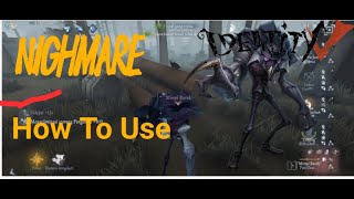 Gameplay Nightmare  Identity V [upl. by Ilhsa725]