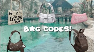 BAG CODES FOR BLOXBURG BERRY AVENUE ECT [upl. by Ayle447]