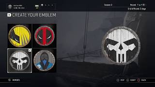 For honor Punisher emblem  logo tutorial [upl. by Elizabet166]