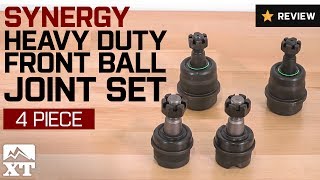 Jeep Wrangler Synergy Dana 3044 HD Ball Joint Set 20072017 JK Review [upl. by Risan]