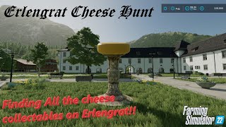 Erlengrat Collectable Map Tour  Finding All The Cheese FS22 [upl. by Melony]