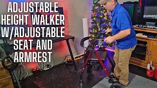 Ambliss Rollator Walker with Seat [upl. by Orabla967]