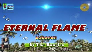 ETERNAL FLAME karaoke by The Bangles [upl. by Inness]