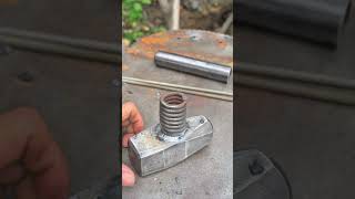 Make hammer handles from springs [upl. by Nicholle]